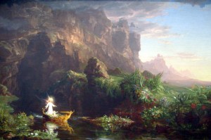 Thomas Cole - The Voyage of Life - Childhood