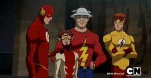Four generations of The Flash