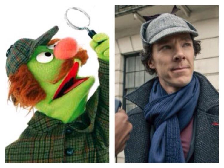 Sherlock Hemlock and Benedict Cumberbatch's Sherlock Holmes. Too good a team to come true?