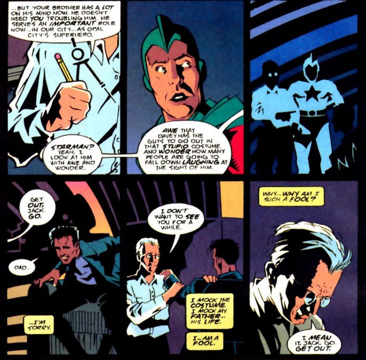 Even super-heroes can have dysfunctional families.