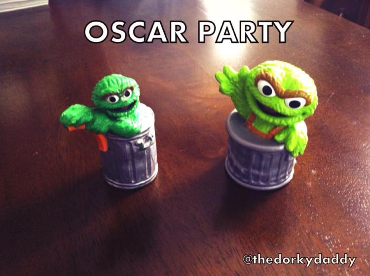 This is what a real Oscar Party looks like.