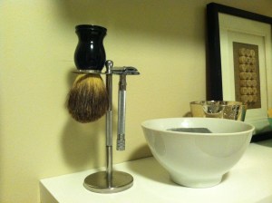 Old School Shaving