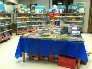 The Book Fair, in all its glory.